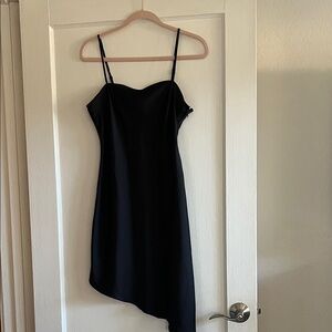 Forever 21 Black Asymmetrical Dress